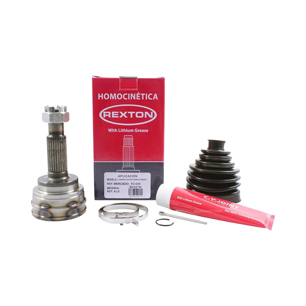 Homocinética Lado Rueda Toyota New Yaris 2006 - 2013 26x23