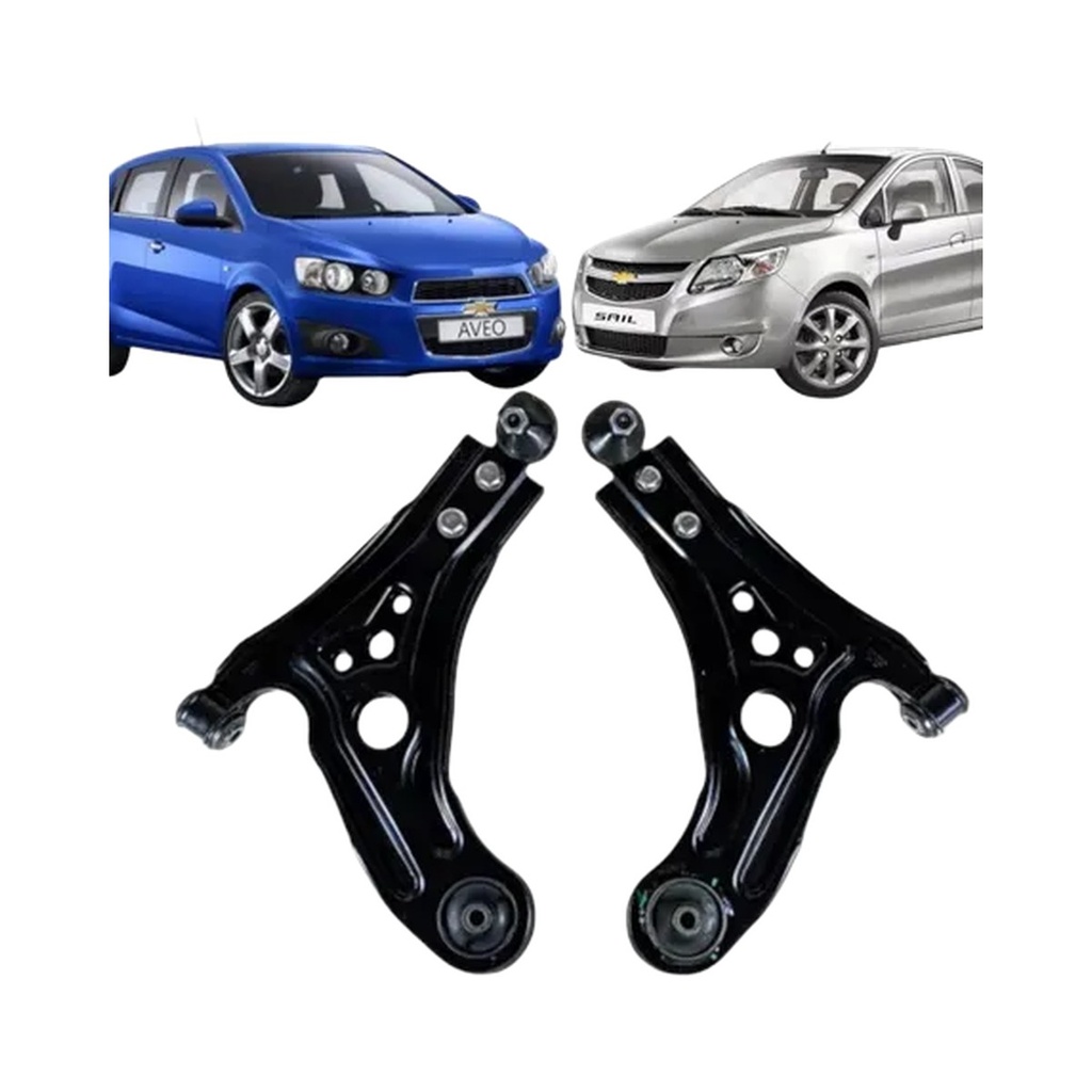 Bandeja Suspensión Chevrolet Aveo Sail Izquierda - Ángulo 2