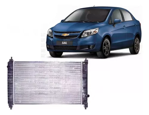Radiador de Motor Chevrolet Sail 1.4 